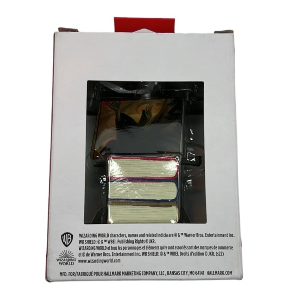 Hallmark Ornament Harry Potter Stacked BOOKS AND WAND Christmas Ornament - Picture 5 of 12